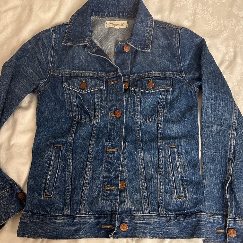Madewell Blue Denim Jacket XXS
